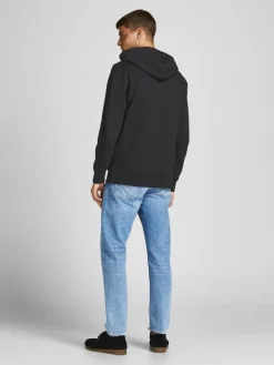 Jack & Jones Pullover & Sweatshirts*JJEORGANIC BASIC SWEAT HOOD NOOS Black