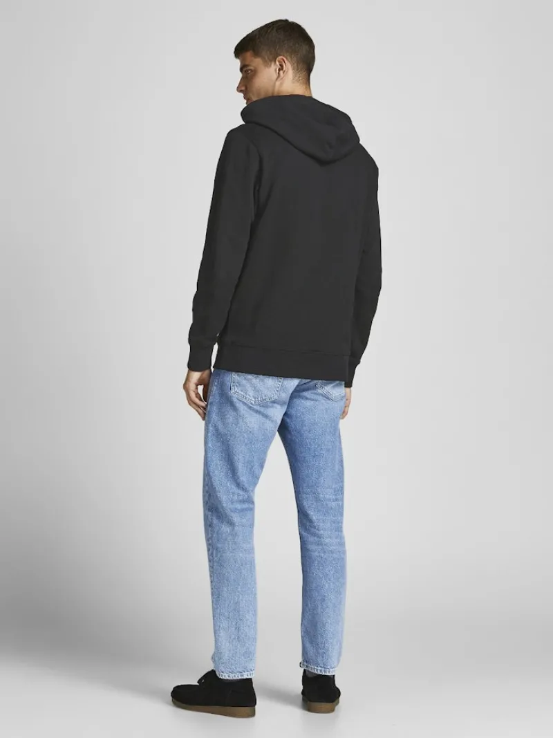 Jack & Jones Pullover & Sweatshirts*JJEORGANIC BASIC SWEAT HOOD NOOS Black