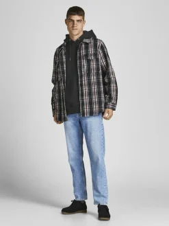 Jack & Jones Pullover & Sweatshirts*JJEORGANIC BASIC SWEAT HOOD NOOS Black