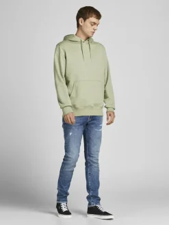Jack & Jones Pullover & Sweatshirts*JJEORGANIC BASIC SWEAT HOOD NOOS Tea-REG