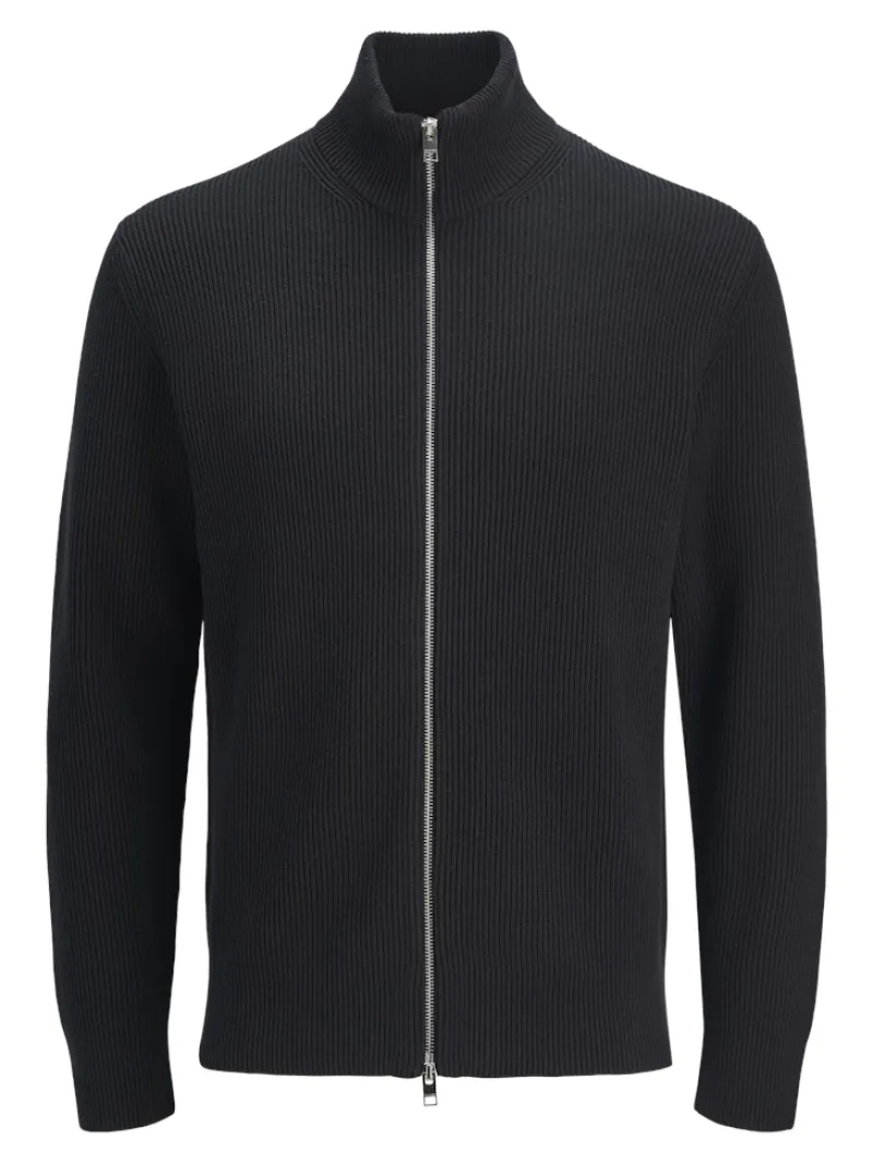 Jack & Jones Pullover & Sweatshirts*JJEPERFECT KNIT ZIP CARDIGAN SN Black