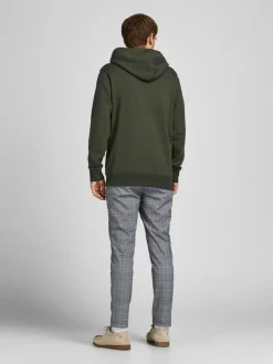 Jack & Jones Pullover & Sweatshirts*JJESOFT BASIC SWEAT ZIP HOOD NOOS Forest Night