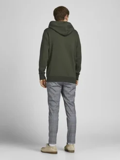 Jack & Jones Pullover & Sweatshirts*JJESOFT BASIC SWEAT ZIP HOOD NOOS Forest Night