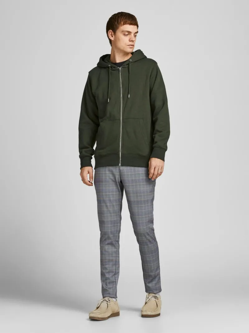 Jack & Jones Pullover & Sweatshirts*JJESOFT BASIC SWEAT ZIP HOOD NOOS Forest Night