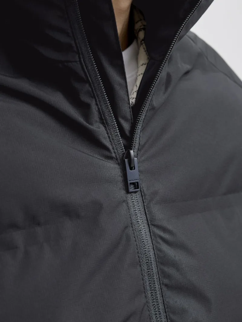 Jack & Jones Jacken*JJESOHO PUFFER COLLAR SN Black