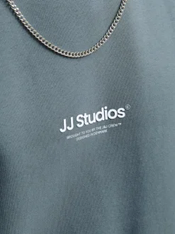 Jack & Jones Pullover & Sweatshirts*JJESOHO SWEAT CREW NECK NOOS Stormy Weather