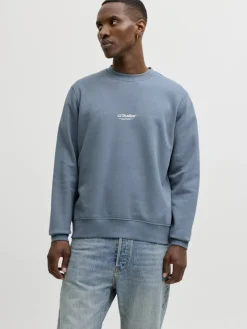 Jack & Jones Pullover & Sweatshirts*JJESOHO SWEAT CREW NECK NOOS blue mirage