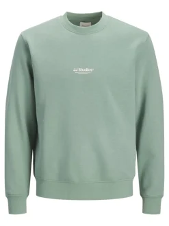 Jack & Jones Pullover & Sweatshirts*JJESOHO SWEAT CREW NECK NOOS mineral blue