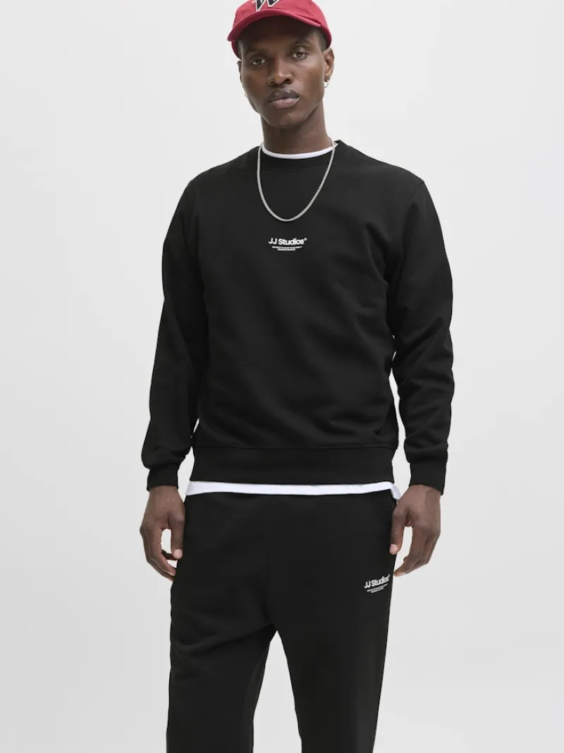 Jack & Jones Pullover & Sweatshirts*JJESOHO SWEAT CREW NECK NOOS Black