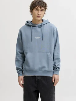 Jack & Jones Pullover & Sweatshirts*JJESOHO SWEAT HOOD NOOS blue mirage
