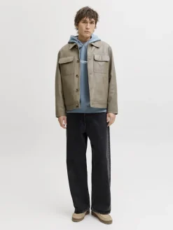 Jack & Jones Pullover & Sweatshirts*JJESOHO SWEAT HOOD NOOS blue mirage