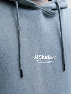 Jack & Jones Pullover & Sweatshirts*JJESOHO SWEAT HOOD NOOS blue mirage