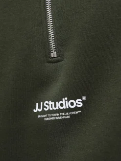 Jack & Jones Pullover & Sweatshirts*JJESOHO SWEAT QUARTER ZIP HN NOOS duffel bag