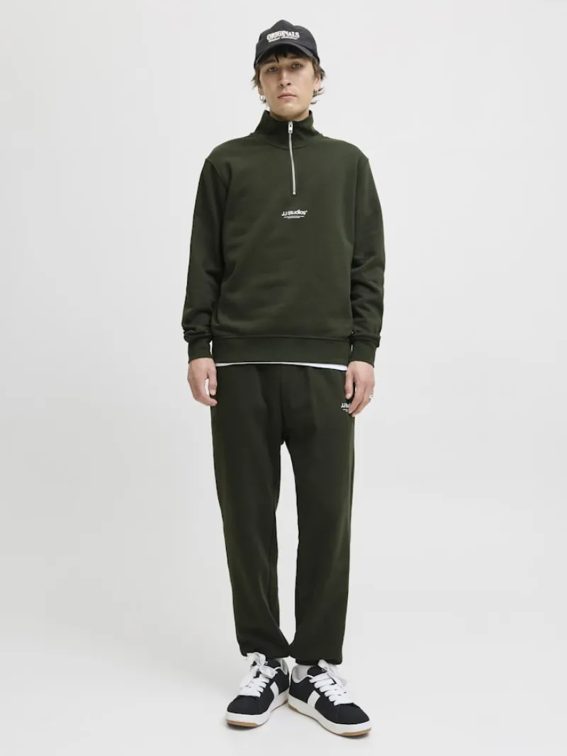 Jack & Jones Pullover & Sweatshirts*JJESOHO SWEAT QUARTER ZIP HN NOOS duffel bag