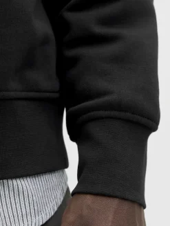 Jack & Jones Pullover & Sweatshirts*JJESOHO SWEAT QUARTER ZIP HN NOOS Black