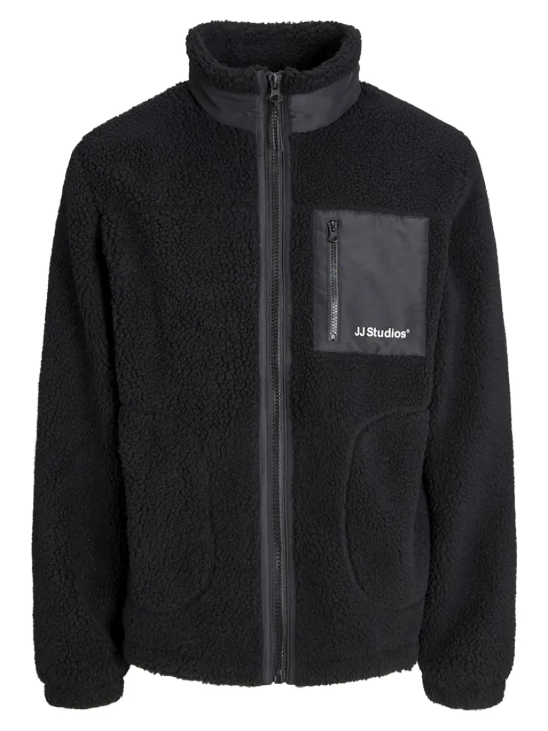 Jack & Jones Jacken*JJESOHO TEDDY JACKET NOOS Black