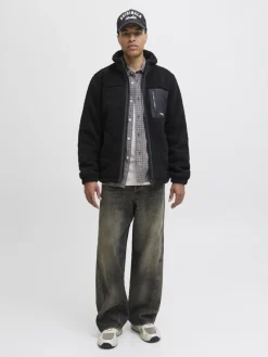 Jack & Jones Jacken*JJESOHO TEDDY JACKET NOOS Black