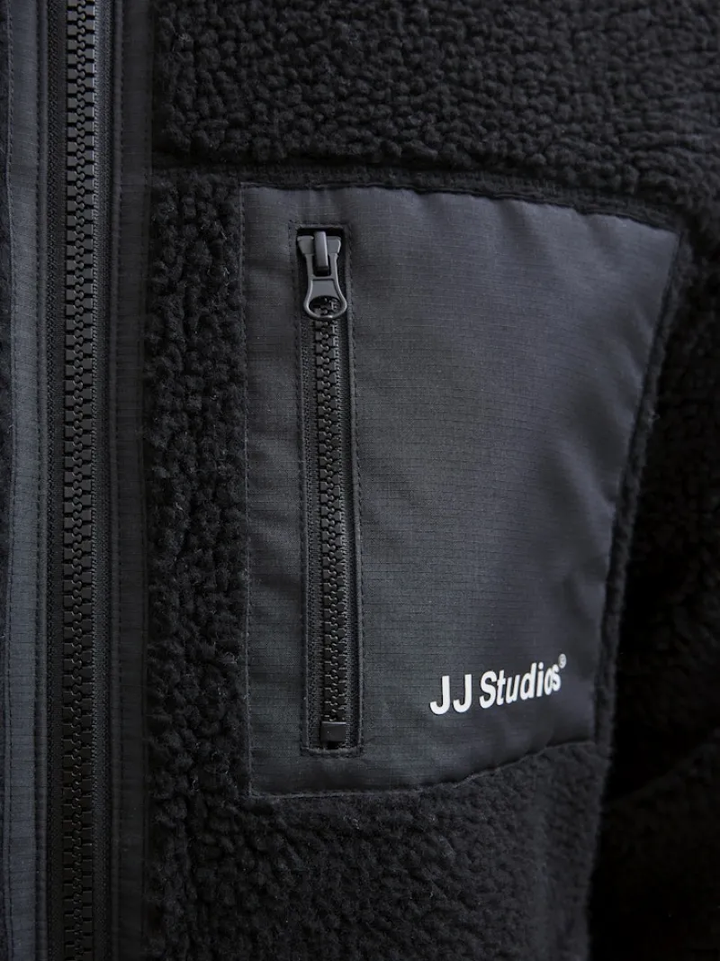 Jack & Jones Jacken*JJESOHO TEDDY JACKET NOOS Black