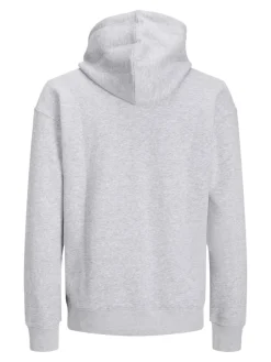 Jack & Jones Pullover & Sweatshirts*JJESTAR BASIC SWEAT HOOD NOOS Light Grey Melange