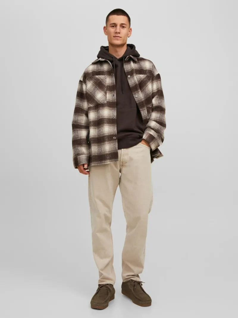 Jack & Jones Pullover & Sweatshirts*JJESTAR BASIC SWEAT HOOD NOOS mulch