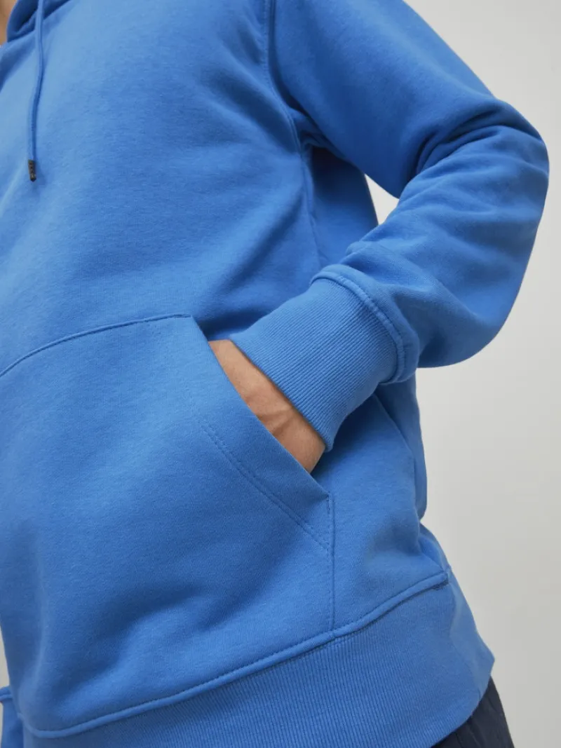 Jack & Jones Pullover & Sweatshirts*JJESTAR BASIC SWEAT HOOD NOOS French Blue