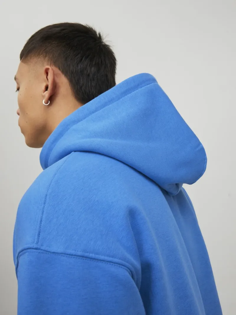 Jack & Jones Pullover & Sweatshirts*JJESTAR BASIC SWEAT HOOD NOOS French Blue