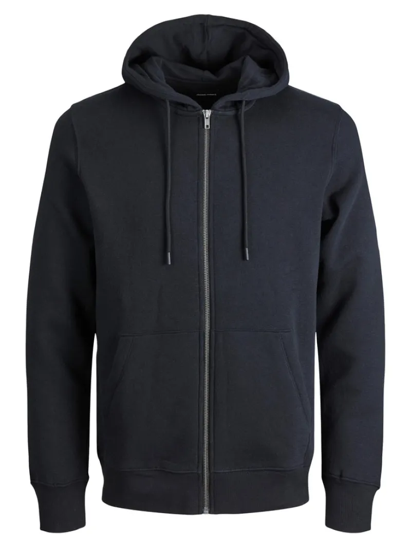 Jack & Jones Pullover & Sweatshirts*JJESTAR BASIC SWEAT ZIP HOOD NOOS Black