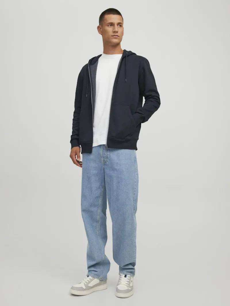 Jack & Jones Pullover & Sweatshirts*JJESTAR BASIC SWEAT ZIP HOOD NOOS Black