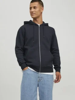 Jack & Jones Pullover & Sweatshirts*JJESTAR BASIC SWEAT ZIP HOOD NOOS Black