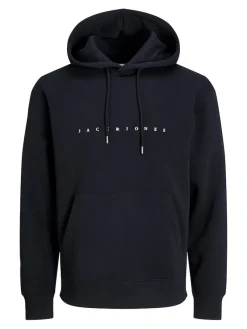 Jack & Jones Pullover & Sweatshirts*JJESTAR JJ SWEAT HOOD NOOS Black
