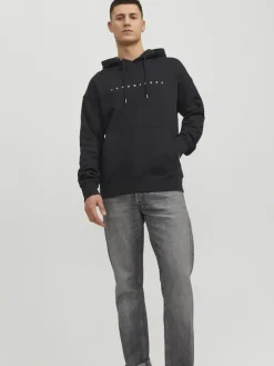 Jack & Jones Pullover & Sweatshirts*JJESTAR JJ SWEAT HOOD NOOS Black