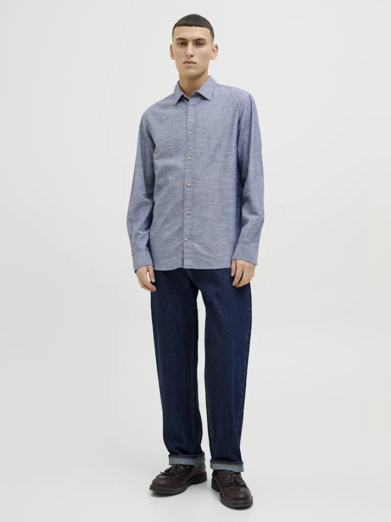 Jack & Jones Hemden|Big Boys*JJESUMMER SHIRT LS SN faded denim
