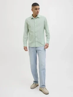 Jack & Jones Hemden|Big Boys*JJESUMMER SHIRT LS SN iceberg green
