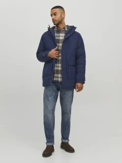 Jack & Jones Jacken*JJETIKO PARKA SN Navy Blazer