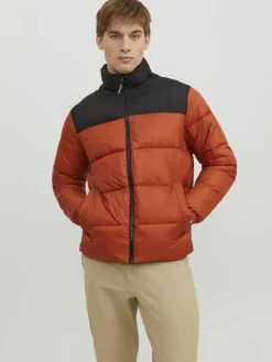 Jack & Jones Jacken*JJETOBY PUFFER COLLAR SN Picante