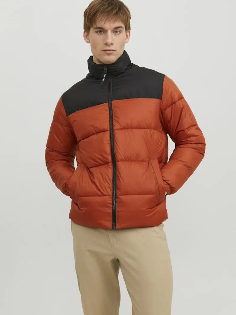 Jack & Jones Jacken*JJETOBY PUFFER COLLAR SN Picante