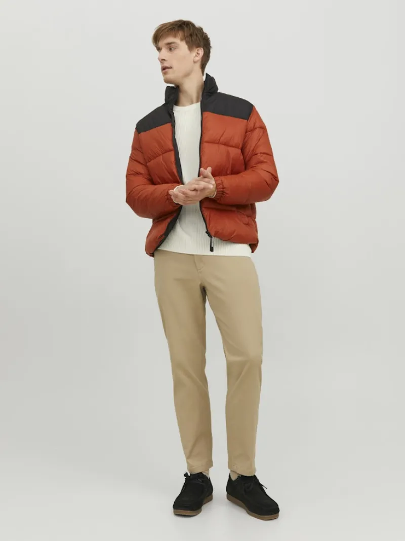 Jack & Jones Jacken*JJETOBY PUFFER COLLAR SN Picante