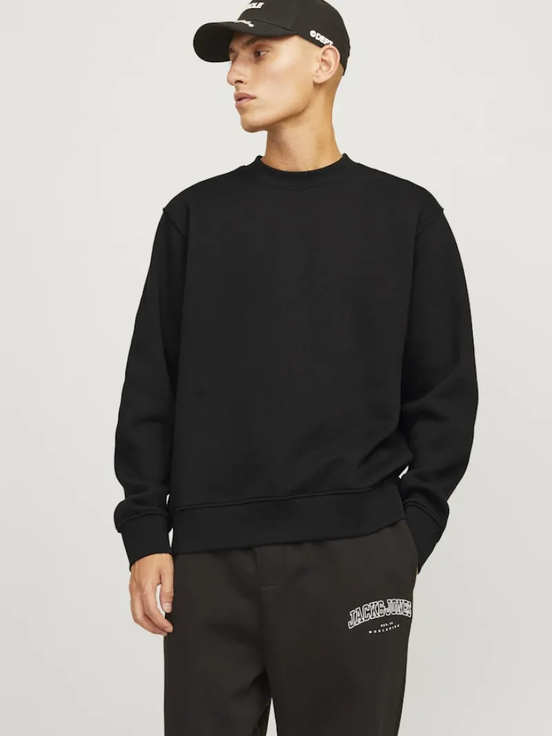 Jack & Jones Pullover & Sweatshirts*JJEURBAN EDGE SWEAT CREW NECK NOOS Black