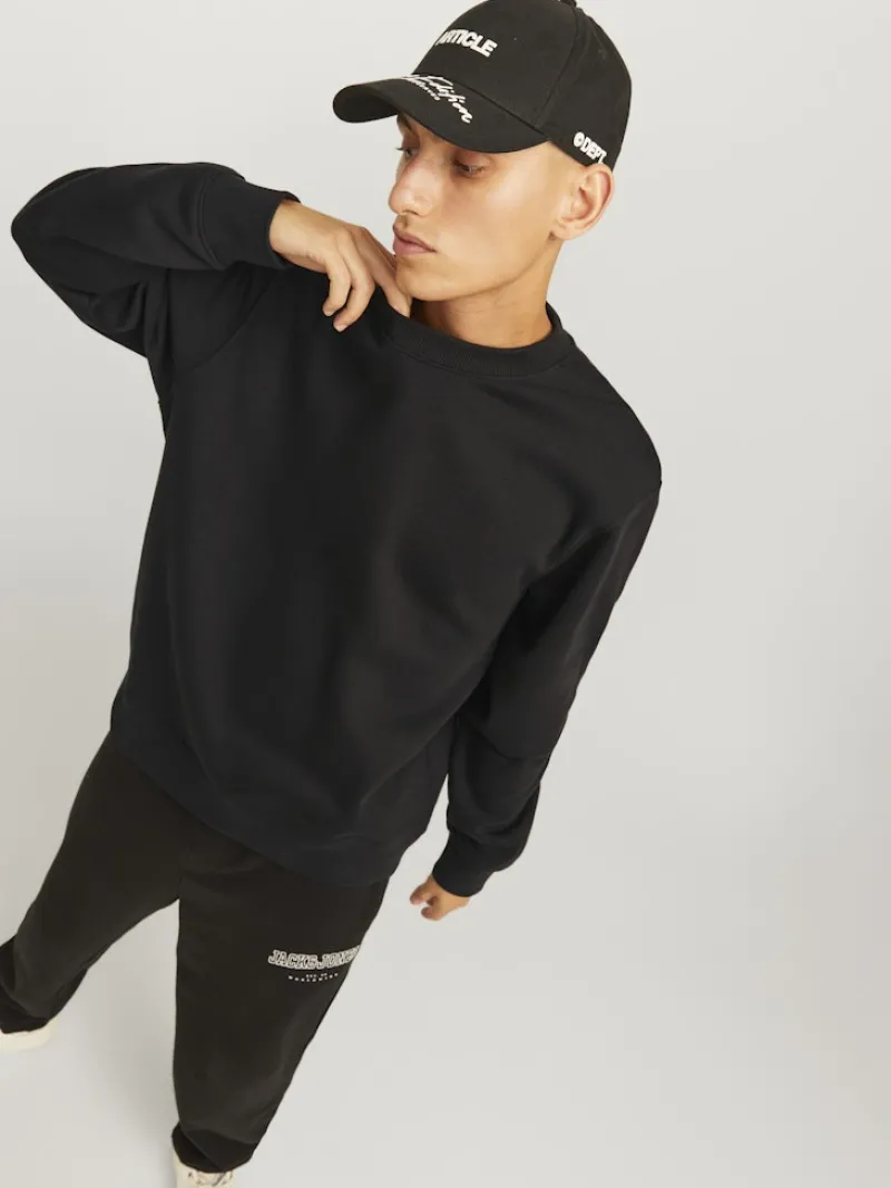 Jack & Jones Pullover & Sweatshirts*JJEURBAN EDGE SWEAT CREW NECK NOOS Black