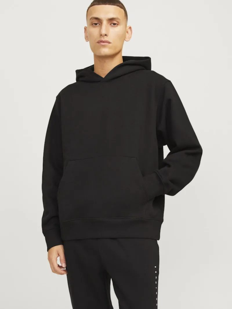 Jack & Jones Pullover & Sweatshirts*JJEURBAN EDGE SWEAT HOOD NOOS Black