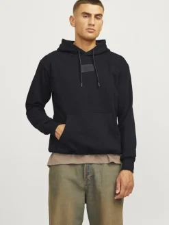 Jack & Jones Pullover & Sweatshirts*JJHAKKAI SWEAT HOOD Black