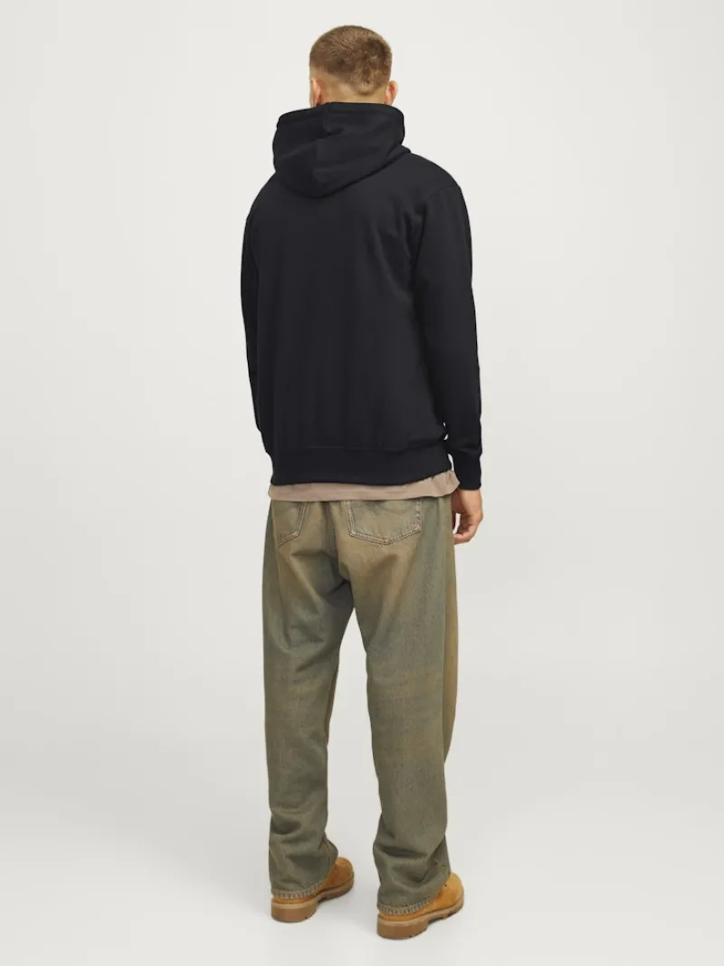 Jack & Jones Pullover & Sweatshirts*JJHAKKAI SWEAT HOOD Black