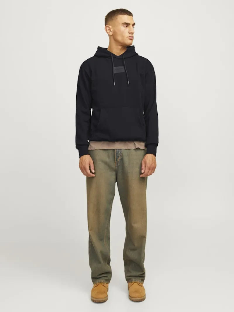 Jack & Jones Pullover & Sweatshirts*JJHAKKAI SWEAT HOOD Black