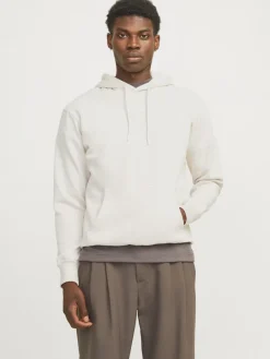 Jack & Jones Pullover & Sweatshirts*JJHAKKAI SWEAT HOOD moonbeam