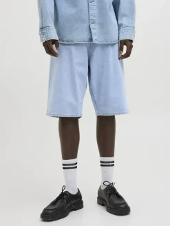 Jack & Jones Shorts*JJIRON JJORIGINAL SHORTS SQ 730 SN Blue Denim