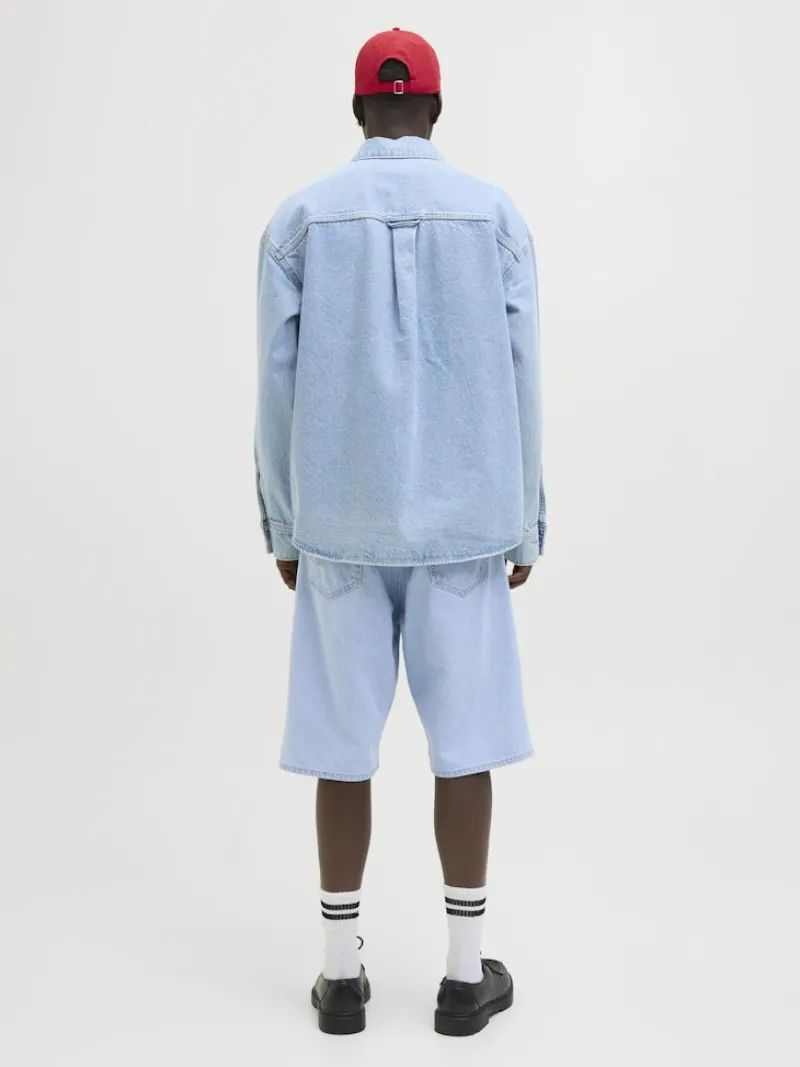 Jack & Jones Shorts*JJIRON JJORIGINAL SHORTS SQ 730 SN Blue Denim