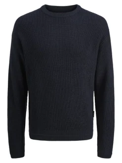Jack & Jones Pullover & Sweatshirts*JJKAITO KNIT CREW NECK BF Sky Captain