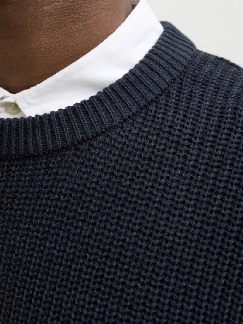 Jack & Jones Pullover & Sweatshirts*JJKAITO KNIT CREW NECK BF Sky Captain