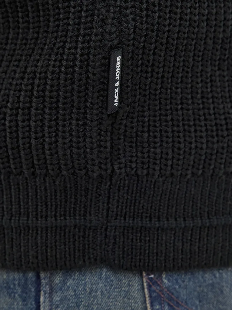 Jack & Jones Pullover & Sweatshirts*JJKAITO KNIT CREW NECK BF Black
