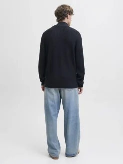 Jack & Jones Pullover & Sweatshirts*JJKAITO KNIT HALF ZIP BF Sky Captain